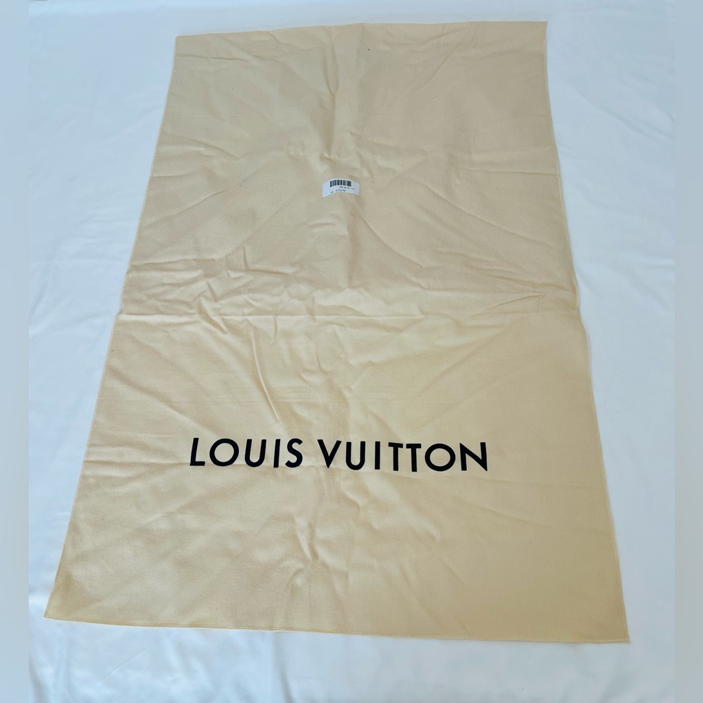 Louis Vuitton Tan Logo Dust Bag